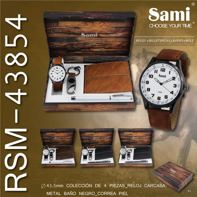 Conjunto Relogio Homem ( 4 Peas ) ref. RSM43854