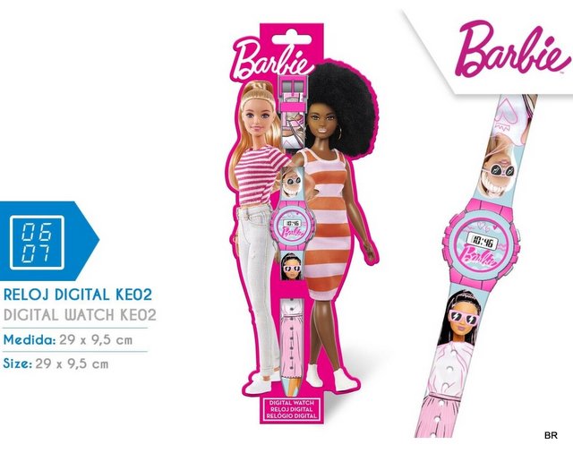 Relogio Digital Barbie ref.BB00009