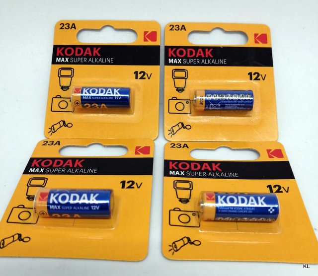 Pilha Kodak Ultra 23A Alkalina 12v ref. 22003--pack de 4 unidade