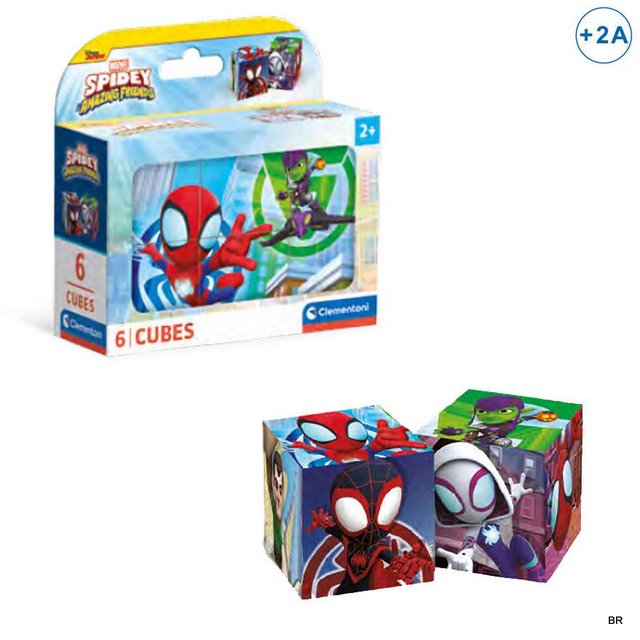Puzzle 6 Cubos Spidey (+2 anos) 13x9cms ref. CE40661