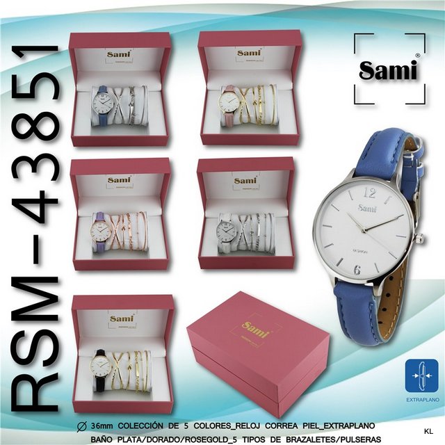 Conjunto Relogio+5 Pulseiras ref.RSM43851