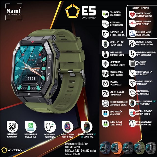 Relogio Smartwatch Sami ref.WS2382V