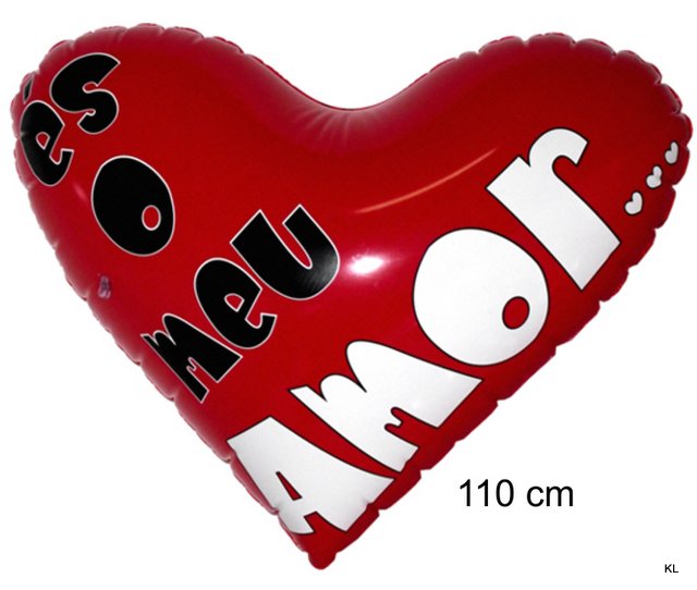 Coração Insuflavel 110 cms Ref. NAM9007