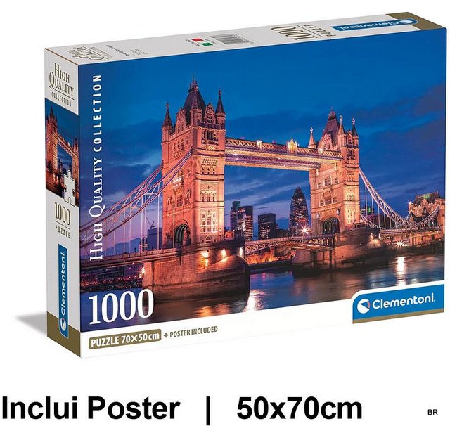 Puzzle 1000 Peças +Poster Londres 50x70cms ref. CE39772