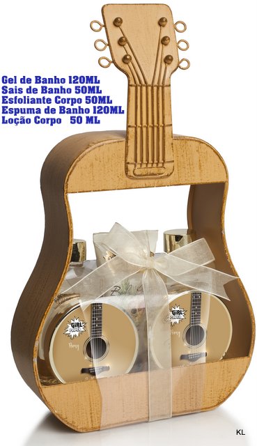 Conjunto de Banho Guitarra 31x18cms ref.POK1766