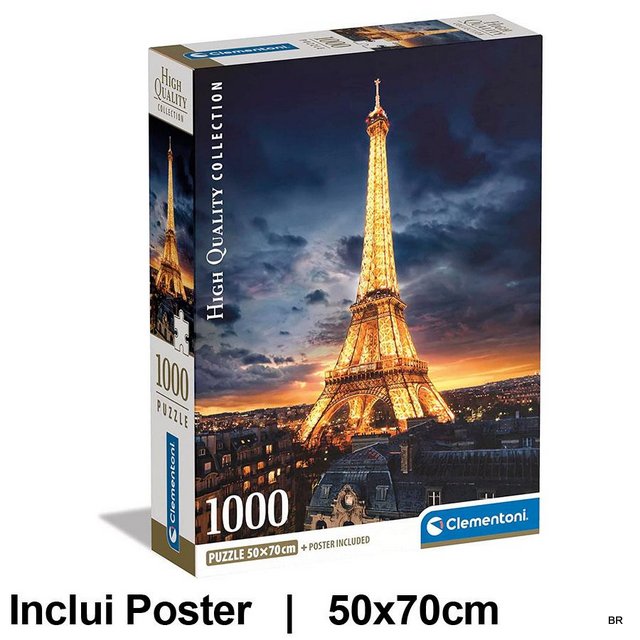Puzzle 1000 Peças +Poster Paris 50x70cms ref. CE39703