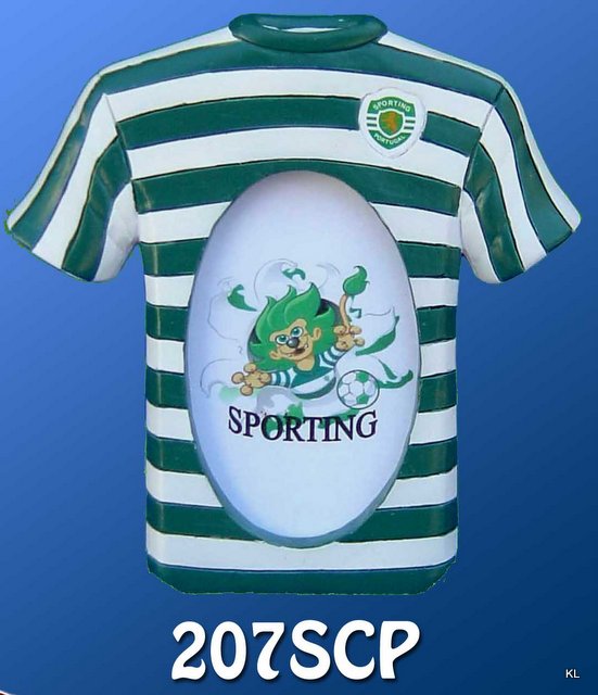 Moldura camisola Sporting ref.SCP 207
