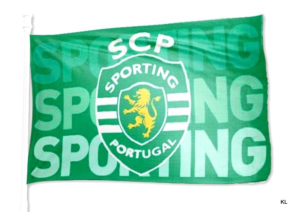 Bandeira Sporting CP 90X150cms ref. SCP007G