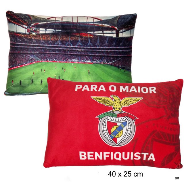 Almofada Rectangular Estadio SL Benfica 40x25cms ref. SLB0930