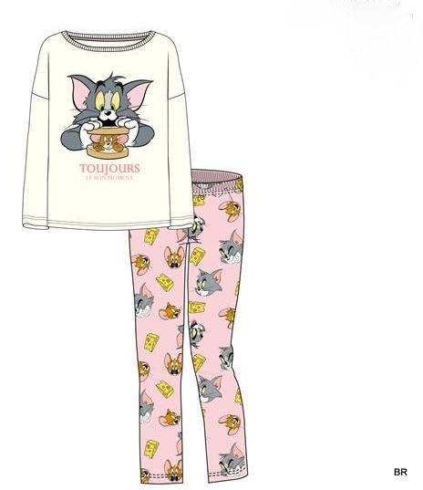 Pijama Tom & Jerry Algodão com caixa ref.HU7561