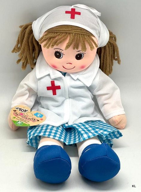 Boneca em Pano 50cms Enfermeira ref.42119