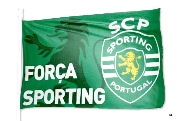 Bandeira Sporting CP 90X150cms ref. SCP008G