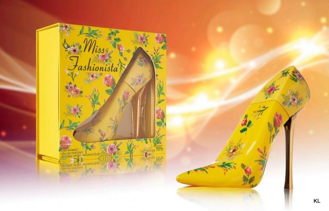 Perfume Sapato Miss Fashionista Yellow 100ML Ref.5019461