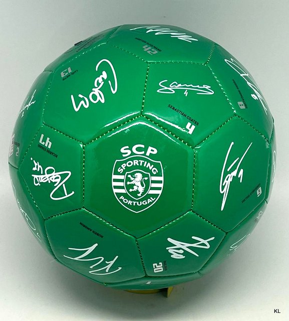 Bola de Futebol Assinaturas Verde Sporting CP ref.5022710