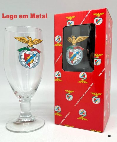 Copo Cerveja Vidro SL Benfica ref.PRN82SLB