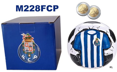 Mealheiro Ceramica 12.5cms FC Porto ref.M228FCP