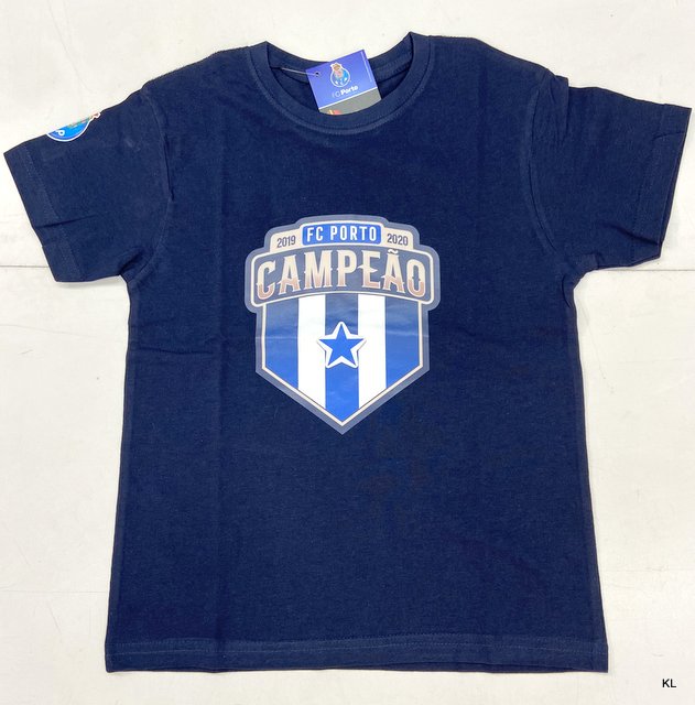 T-Shirt Crianca FCP Campeao (Tam 12/13 Anos) Ref. AZ