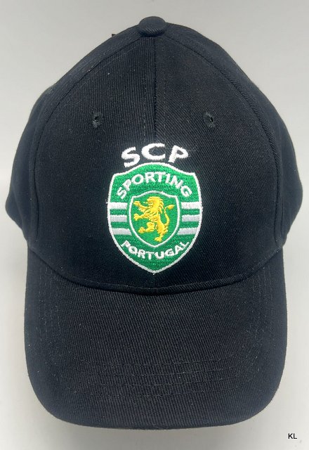 Bone Adulto Preto Sporting CP ref. SB003PR
