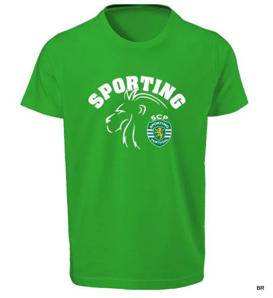 T-Shirt Sporting CP Algodo ref.TSCP1