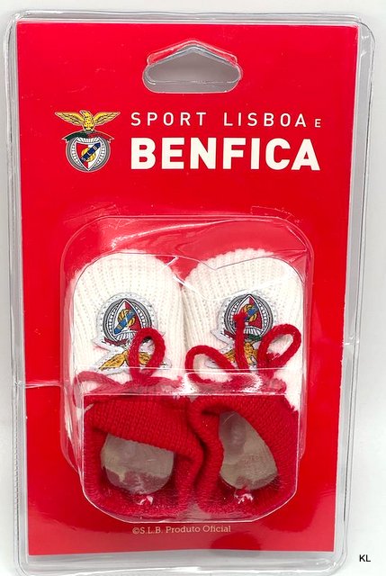 Botas de Bebe SL Benfica Branco ref. 008SLB