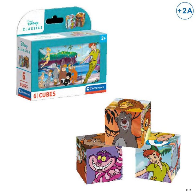 Puzzle Cubos (6) Disney Classics 13x9cms ref. CE40657