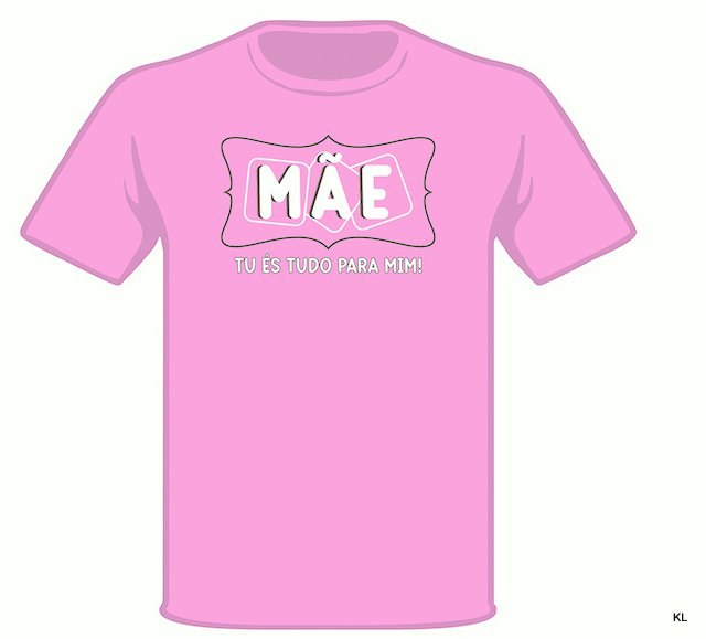 T-Shirt Dia da Mae ( tamanho M) ref. Mae11120