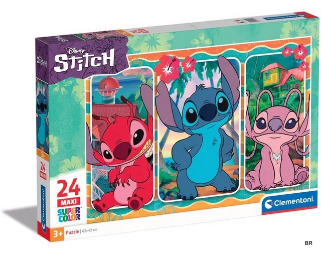 Puzzle Jumbo Stitch 24 Peas (+3 Anos) 62x42cms ref. CE24029