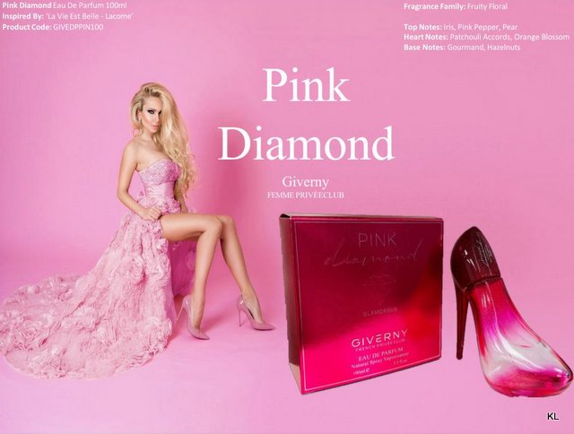 Perfume Sapato Pink Diamond 100ml ref. PIN100
