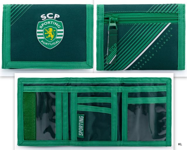 Carteira c/Velcro Sporting CP ref. SCP87122