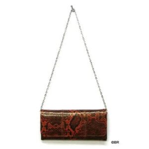 Bolsa c/corrente Cobra (19x10cm) ref. 1145--Vermelho