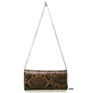Bolsa c/corrente Cobra (19x10cm) ref. 1145--Castanho