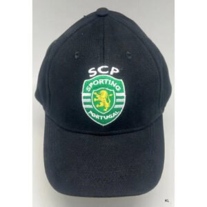 Bone Adulto Preto Sporting CP ref. SB003PR