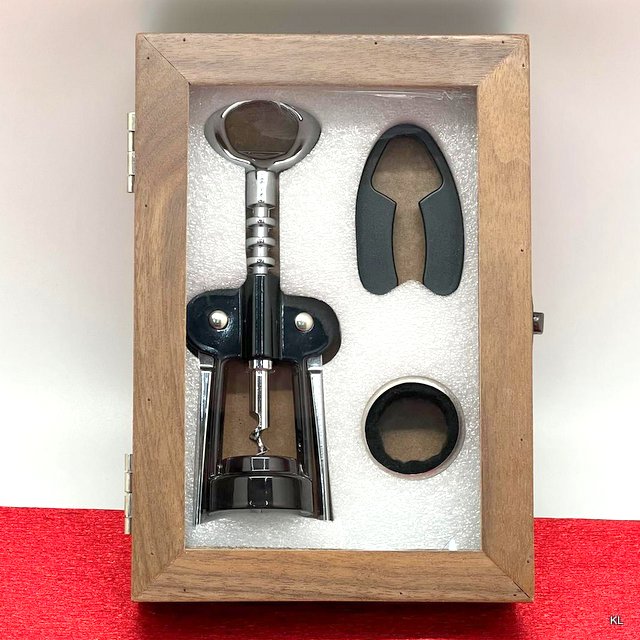 Conjunto de Acessórios de Vinho Inox ref.PC217550