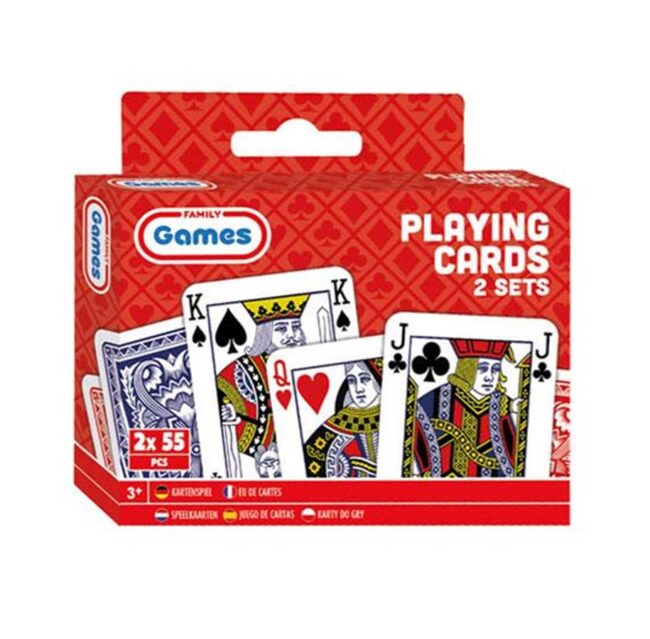 Conjunto de 2 Baralho de Cartas ref.300080