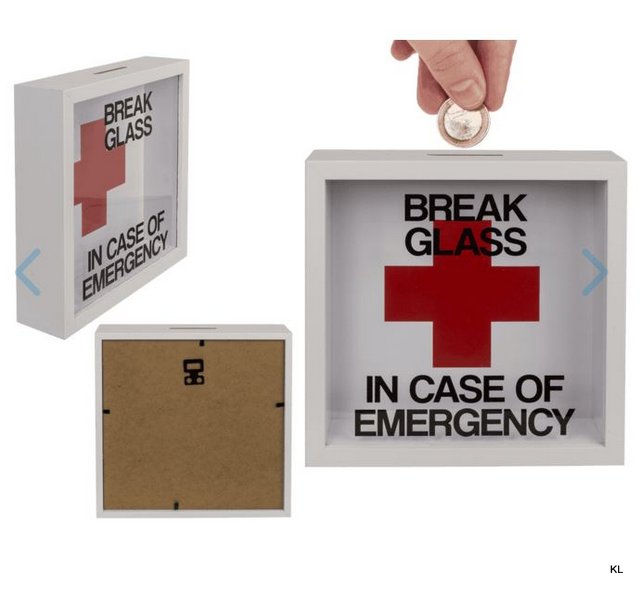 Mealheiro Madeira Emergency Fund 20x20cms ref.144487