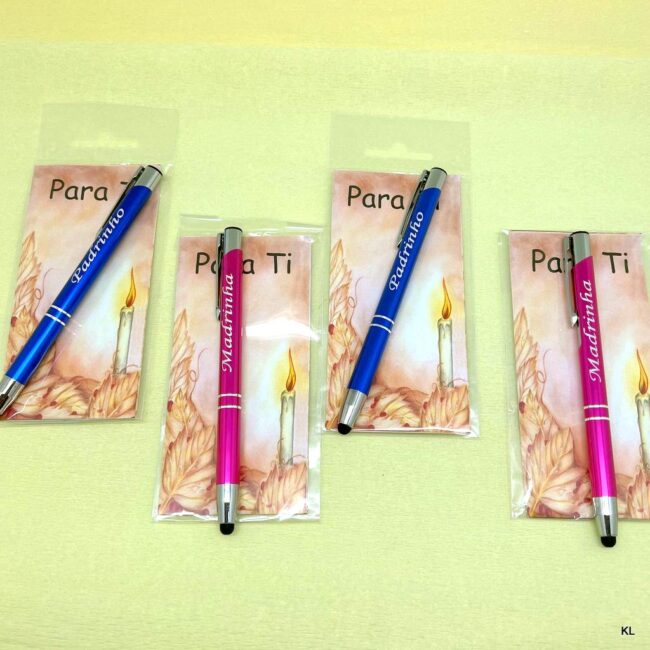 Pack de 2 Esferograficas Dia dos Padrinhos ref. 5024121