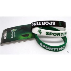 Pulseiras Sporting CP Silicone (3 Pulseiras) ref. SW001