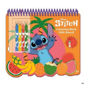 Caderno Stitch Actividades 20x22cms ref. ST01009