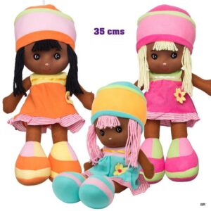 Pack de 3 Bonecas em Pano 35cms ref. 10204
