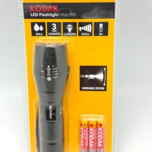 Lanterna LED com Zoom e Pilhas Kodak 13.5cms ref.220792