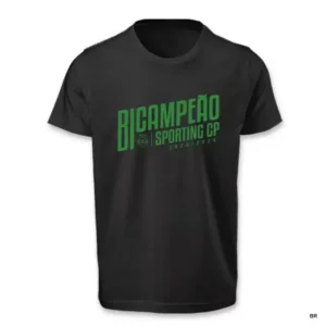 T-Shirt Sporting CP BiCampeão 24/25 Adulto PR Ref.BIP