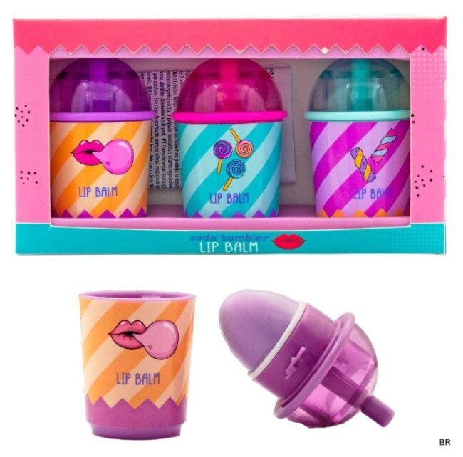 Balsamo Labial caixa com 3 ref.84840