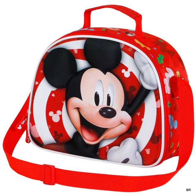 Lancheira Mickey térmica 26x20x10cms ref.06458