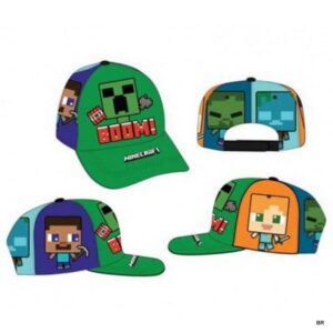 Pack de 2 Bonés Minecraft ( 54 e 56 ) ref.NW1322