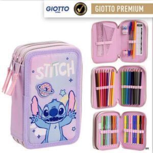 Estojo Stitch  Completo Material Giotto  ref.2700001652