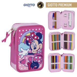 Estojo Minnie Completo Material Giotto  ref.2700001260