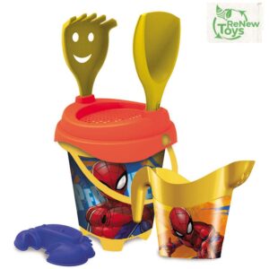 Balde Praia Homem Aranha 18cms com Regador ref. 18427