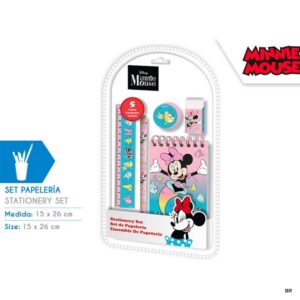Conjunto Papelaria Minnie ref .MN30023