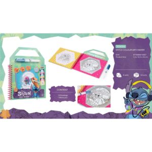 Stitch Livro pintar com caneta de Agua ref.ST24354