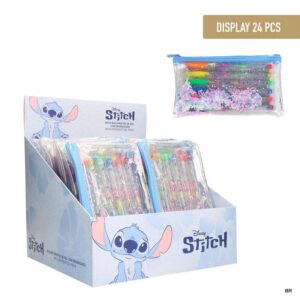 Stitch Conjunto de 6 Esferográficas Gel  ref. 2700001739